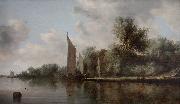 Salomon van Ruysdael Paysage oil painting